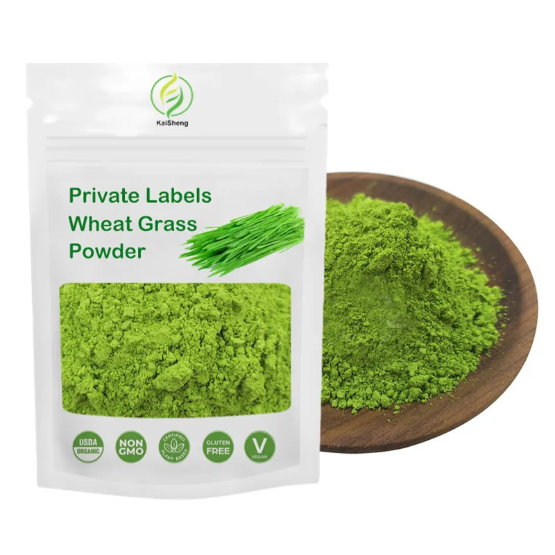 Wholesale Supply Organic Wheatgrass Juice Extract Powder Wheat Grass Powder Wheatgrass Powder