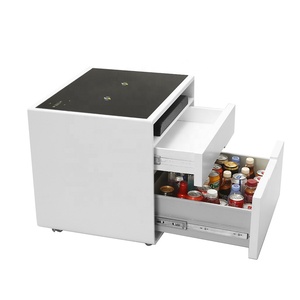 Đa Năng Tối Giản Modular Màn Hình Cảm Ứng Bệnh Viện Giường Side Thông Minh Không Dây Sạc Đầu Giường Bảng Với Tủ Lạnh Loa - Product Image 3