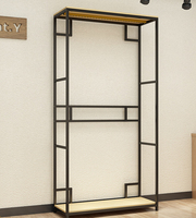 Étagère personnalisée Magasin de meubles Housse de couette et d'oreiller en bois Supports de rangement Présentoir pour literie Présentoir pour draps de lit Porte-draps de lit