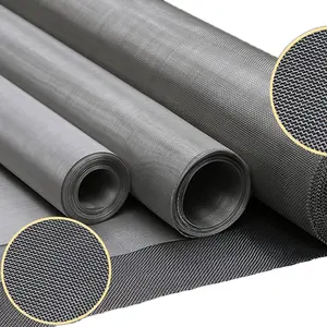 Ultra Fine 50 Mesh Stainless Steel Wire Mesh 304 316 Stainless Steel Wire Mesh Filter Cloth