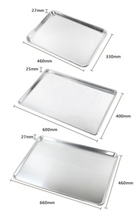 18x26 Nhôm Cookie Tấm Nướng Khay Pan Đầy Đủ Tấm Đầy Đủ Kích Thước Nhôm Tấm Pan - Product Image 2