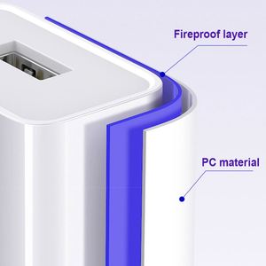 Adaptateur secteur USB 10W 5V 2A, prise murale, port USB unique, bloc de charge universel, cube de voyage, <span class=keywords><strong>chargeur</strong></span> pour <span class=keywords><strong>Kindle</strong></span> Fire, téléphone, tablette - Product Image 4