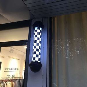 K LED <b>Light</b> Salon Equipment Barber Pole Black Red Hair Salon <b>Waterproof</b> Rotating <b>Light</b> Salon Shop Sign Outdoor Wall <b>Light</b> - Product Image 3