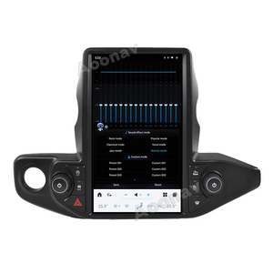 วิทยุสเตอริโอในรถยนต์ระบบแอนดรอยด์13.6นิ้วสำหรับ Jeep Wrangler เครื่องเล่นมัลติมีเดีย2017 2021 GPS นำทางแบบไร้สาย - Product Image 1