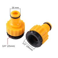 1/2 3/4 pouces femelle fileté robinet d'eau connecteur raccord adaptateur tuyau d'eau connecteur rapide