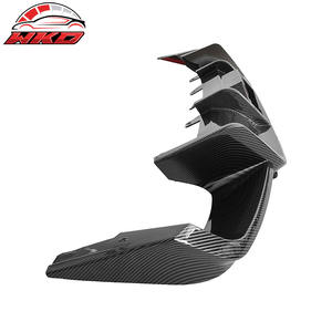 Diffuseur arrière pour Toyota Camry 2018-2024 SE XSE avec lumière LED, imprimé fibre de carbone, kit carrosserie de haute qualité - Product Image 5