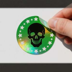 Autocollants personnalisés avec logo imprimé, étanches, à découpe numérique, en vinyle, pour ordinateur portable, promotionnels, avec motifs de dessins animés et d'anime - Product Image 3