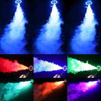 Machine à fumée de brouillard LED 5000w DMX et télécommande Machine à fumée LED pour équipement d'événements de scène de fête de mariage