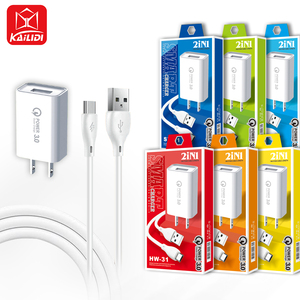 Adaptador de enchufe US UK AU EU QC3.0 Teléfono móvil portátil <span class=keywords><strong>Cargador</strong></span> rápido inteligente Universal 5V1A <span class=keywords><strong>Cargador</strong></span> de teléfono de viaje USB - Product Image 1