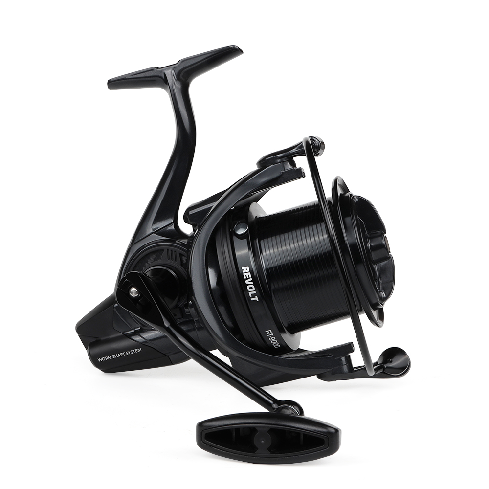 W.P.E New REVOLT 7+1 BBs Spinning Reel - 8500/9000 for Carp Fishing,  Suitable for Lake and Ocean Fishing. Ideal Fishing Reel.