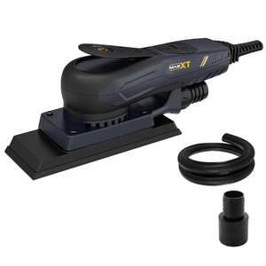 Lijadora de Láminas Industrial sin Escobillas KHC, Eléctrica, 3 mm, Velocidad Variable de 4000-10000 RPM, Abrasivo Autoadhesivo, 350 W, 220 V, para Madera y Metal - Product Image 1