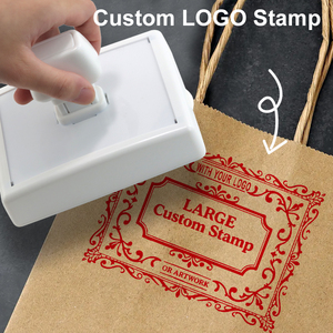 Timbro Flash Personalizzato in Plastica con Logo, Nome e Indirizzo per Ufficio, Scatole e Borse con <span class=keywords><strong>Stampa</strong></span> UV e Inchiostro Personalizzato - Product Image 4