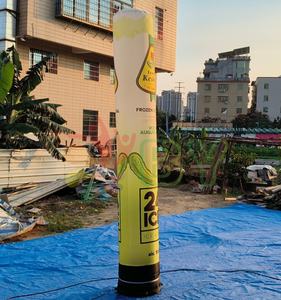 <span class=keywords><strong>Colonne</strong></span> gonflable de taille personnalisée <span class=keywords><strong>Colonne</strong></span> de pilier gonflable de couleur verte <span class=keywords><strong>Colonne</strong></span> de tube d'éclairage à LED gonflable pour la décoration - Product Image 5
