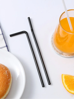 Pailles jetables en PLA personnalisées pour thé au lait Boba, biodégradables et compostables, aux couleurs saisissantes pour les fêtes