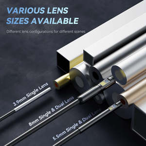 Caméra d'inspection de moteur automobile haute définition Portable endoscope <span class=keywords><strong>Vision</strong></span> <span class=keywords><strong>nocturne</strong></span> IP67 capteur CMOS étanche 4.3 "affichage - Product Image 3