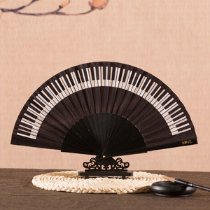 Ventilador <span class=keywords><strong>de</strong></span> <span class=keywords><strong>madera</strong></span> plegable a <span class=keywords><strong>mano</strong></span>, ecológico y barato - Product Image 3