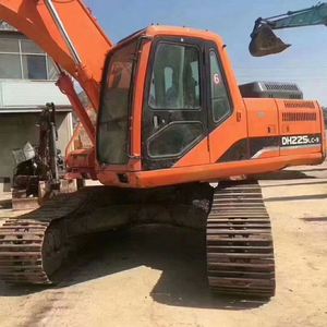 รถขุดมือสอง Doosan Dh225lc-9 รถขุดใช้แล้วจากเกาหลีใต้ 20 ตัน 21 ตัน พร้อมหัวเจาะ Daewoo - Product Image 1