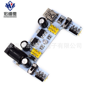 โมดูลจ่ายไฟขนาดเล็ก Hongwei 5V 3.3V DC แบบควบคุมแรงดันไฟฟ้า 2 ช่องสัญญาณ สำหรับติดตั้งบนบอร์ดทดลอง - Product Image 3