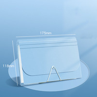 Carpeta Acordeón Vertical A6 de Material PP con Impresión UV para Organizar Pegatinas, Postales y Recibos