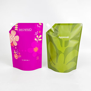 Sacs à bec verseur en Mylar personnalisés, durables, étanches à l'air et à l'humidité pour gels douche, shampoings, après-shampoings et nettoyants visage - Product Image 2