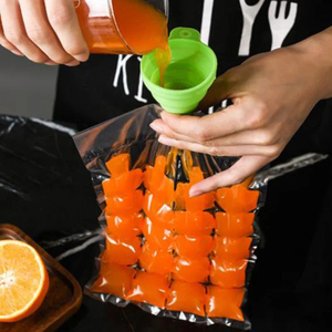 Paquete de 10 Bolsas Desechables para Hacer Hielo, Molde para Cubitos de Hielo Autosellable, Utensilios de Cocina para el Hogar, Herramienta para Bebidas DIY de Verano - Product Image 6