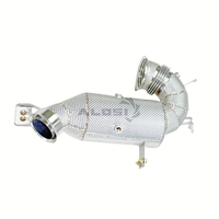 Sistema de Escape de Alta Calidad con Colector de Escape y Tubo de Bajada de Acero Inoxidable SS304 para Mercedes Benz AMG E53 GLE53 CLE53 3.0T, Mejora la Respuesta del Acelerador
