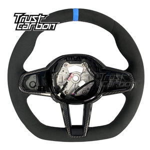 Volant en microfibre et fibre de carbone personnalisé pour <span class=keywords><strong>BMW</strong></span>, mise à niveau LCI, G20 G30 330i 330e 430i 440i 530i 540i 550i <span class=keywords><strong>740d</strong></span> 750i 840i - Product Image 1