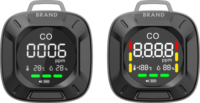 Analyseur portable de monoxyde de carbone, détecteur, testeur de monoxyde de carbone, alarme PPM, température et humidité