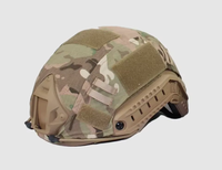 Housse de casque de camouflage tactique pour chasse CS Housse de casque de sport pour casque Ops-Core FAST PJ