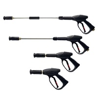 Lance de pulvérisation métallique 105 cm 1900 PSI 130 BAR 26 L/min pour nettoyeur haute pression, pièce de rechange pour machine de nettoyage