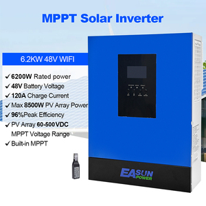 Convertisseur solaire hybride <span class=keywords><strong>Easun</strong></span> Power WIFI avec écran LCD mural monophasé 48Vdc 6.2KW 6.2KVA - Product Image 5