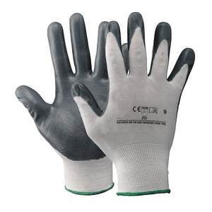 Guante de espuma de Nailon/nitrilo tamaño 10 para herramienta de torneado cómodo y protector - Product Image 2