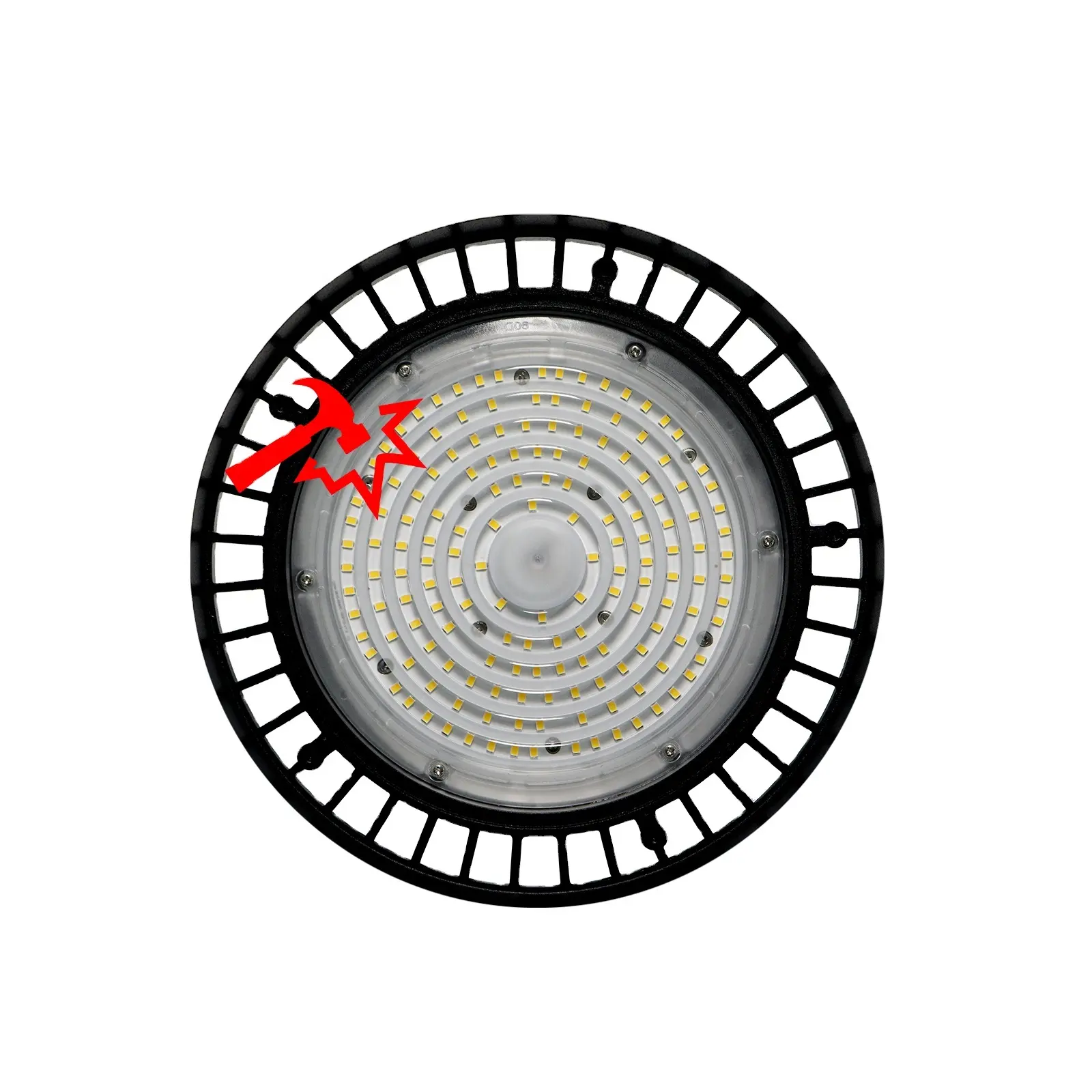 미국 사용 Led 빛 Ufo 산업 100w 150w 200 와트 Dob 조명 창고 산업 상점 램프 하이 베이 빛