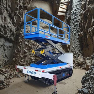 Venta al por mayor, equipo de operación de mina de carbón subterránea, camión de plataforma plana de transporte de orugas hidráulico neumático con plataforma elevadora - Product Image 5