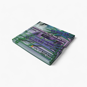 Custom R&B Mix DVD Hardcover Box, Dual-Disc DJ Mix Case with Graffiti-Style Print - Product Image 1