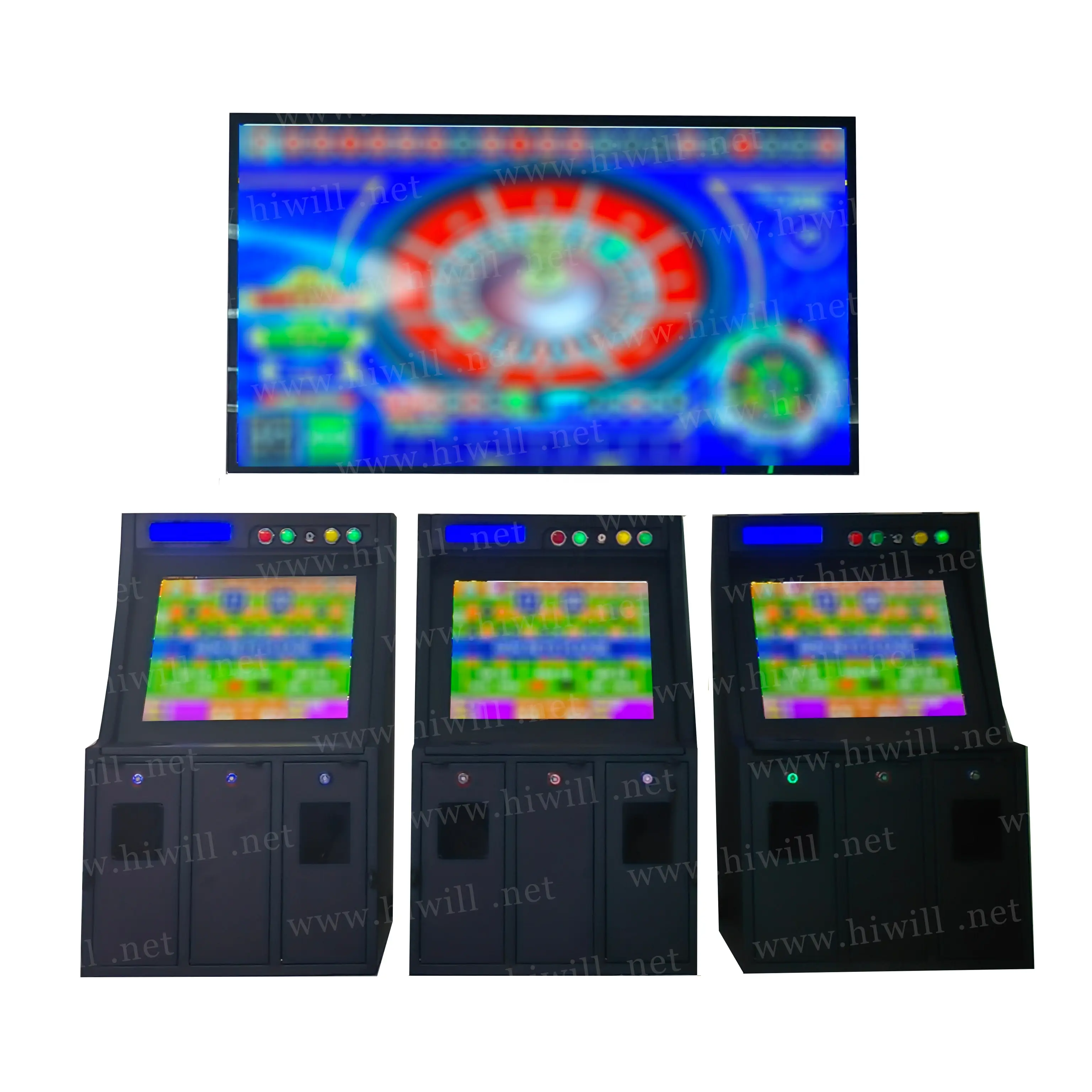 Kit de tablero de juego de gabinete de máquina de entretenimiento de Arcade que funciona con monedas al por mayor con pantalla táctil de 19 pulgadas