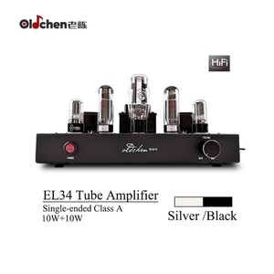 เครื่องขยายเสียงหลอดสุญญากาศแบบ Single-Ended Class A รุ่น Oldchen EL34 10W สีดำ สำหรับระบบเสียงไฮไฟในบ้าน - Product Image 2