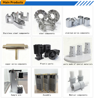 Stainless Steel & Aluminum Metal Housing Parts for Instruments Customized Five-axis CNC Turning & Machining Services