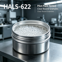 ZHUOTAI Polymère HALS-622 (CAS 65447-77-0) Pureté 99% Particules/Poudre Blanches Qualité Industrielle 25kg/carton Stabilisateur de la Lumière Faible