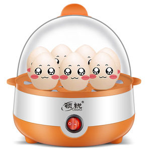 Lingrui Single Layer Egg <b>Cooker</b> 1-12 Eggs <b>Electric</b> Steamer Automatic Power Off Simple Operate Breakfast Maker - Product Image 2