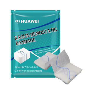 Wegwerp Z Vouw Steriel Gaas Kaolien Hemostatisch Gaas 3in X4yards Wondverzorgingsverbanden - Product Image 5