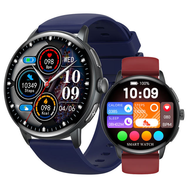 Health Smart Watch ET473 ECG Heart Rate Sleep Monitor Real-time Sports Record Calling AI Assistant Long Battery Life Smartwatch