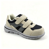 Chaussures unisexes de soutien en cas de fracture, classe II, usage hospitalier, tige respirante, semelle EVA légère, antidérapantes, fermeture auto-agrippante