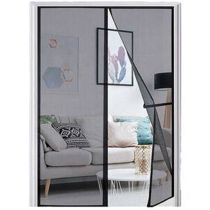 Hiện Đại Bền Nam Châm Màn Hình Cửa Nhà Máy Bán Buôn Giá Lưới Từ Rèm Cho Côn Trùng Muỗi Lưới Thiết Kế Phong Cách Hiện Đại - Product Image 1