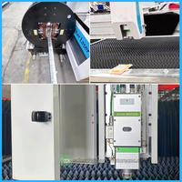 1500W 2000W 3000W Machine laser à fibre CNC 6kw axe rotatif automatique pour tube rond carré