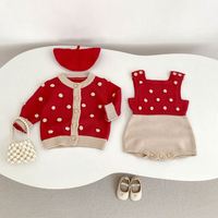 Engepapa Cardigan en tricot bouclé pour bébé automne, pull à manches longues pour fillette, col rond, veste en coton, vêtements de mode pour bébé