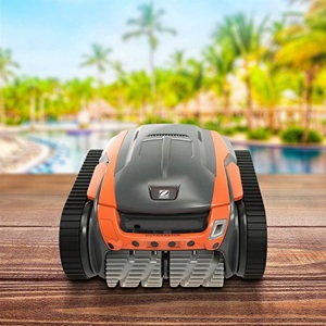 ZODIAC TRX7700 Nettoyeur de <span class=keywords><strong>piscine</strong></span> robotisé intelligent <span class=keywords><strong>programmable</strong></span> automatique, forte aspiration, fonction d'escalade des parois, batterie au lithium pour un nettoyage facile - Product Image 4