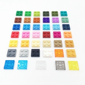 ขายส่งบล็อก MOC DIY ของเล่นเด็กเสริมทักษะ STEM 3022 94148 แผ่นบล็อกขนาด 2x2 ของเล่นตัวต่อขนาดมาตรฐานสำหรับเด็กอายุ 6 ปีขึ้นไป สีพลาสติกแบบกำหนดเองได้ - Product Image 3