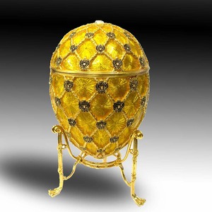 1:1 gingillo dell'uovo allo smalto dell'incoronazione imperiale: Design intricato, ricco di Heritage reali. Un collezione senza tempo di eleganza - Product Image 2