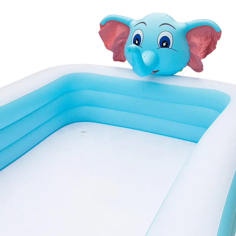 New arrival hot sale source factory supplying wholesale price elephant water pool for children inflatable swimming pool